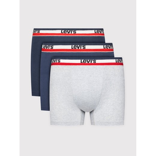 Levi's® Komplet 3 par bokserek 100002870 Kolorowy ze sklepu MODIVO w kategorii Majtki męskie - zdjęcie 182663083