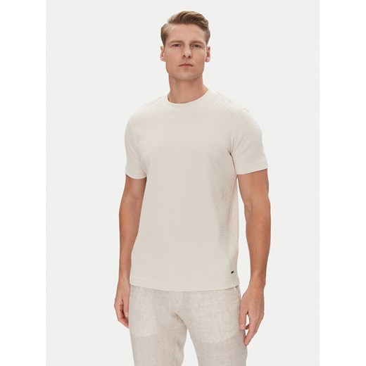 JOOP! T-Shirt 17 JJ-04Brandon 30044672 Beżowy Modern Fit ze sklepu MODIVO w kategorii T-shirty męskie - zdjęcie 182663092