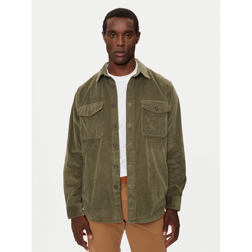 Tommy Hilfiger Koszula MW0MW36855 Khaki Regular Fit ze sklepu MODIVO w kategorii Koszule męskie - zdjęcie 182663101
