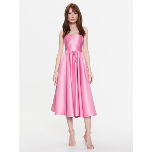 Pinko Sukienka koktajlowa Aminga 100298 A0I0 Różowy Regular Fit ze sklepu MODIVO w kategorii Sukienki - zdjęcie 182663150