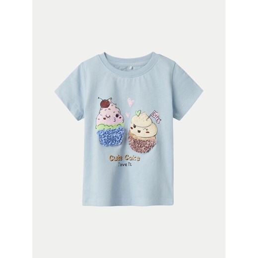 NAME IT T-Shirt Bethany 13237842 Niebieski Regular Fit ze sklepu MODIVO w kategorii Bluzki dziewczęce - zdjęcie 182663210
