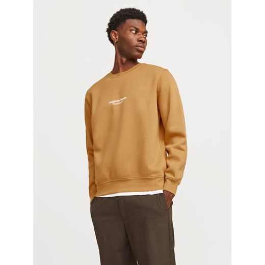 Jack&Jones Bluza Vesterbro 12241694 Beżowy Relaxed Fit ze sklepu MODIVO w kategorii Bluzy męskie - zdjęcie 182663241