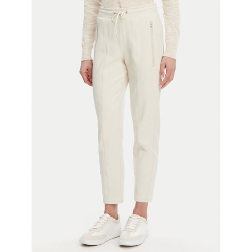 Olsen Chinosy 14002141 Beżowy Slim Fit ze sklepu MODIVO w kategorii Spodnie damskie - zdjęcie 182663242