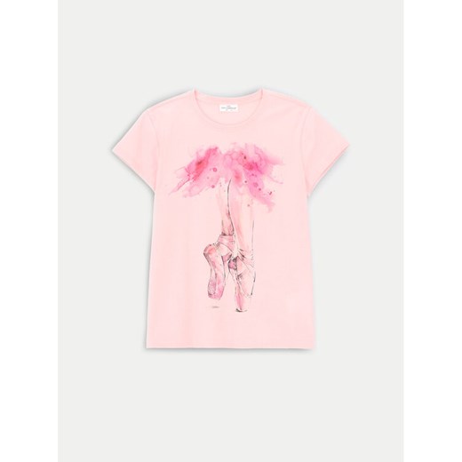 Coccodrillo T-Shirt ZC4143201VGA Różowy Regular Fit ze sklepu MODIVO w kategorii Bluzki dziewczęce - zdjęcie 182663243