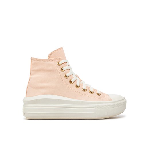 Converse Trampki Chuck Taylor All Star Move A09910C Różowy ze sklepu MODIVO w kategorii Trampki damskie - zdjęcie 182663283