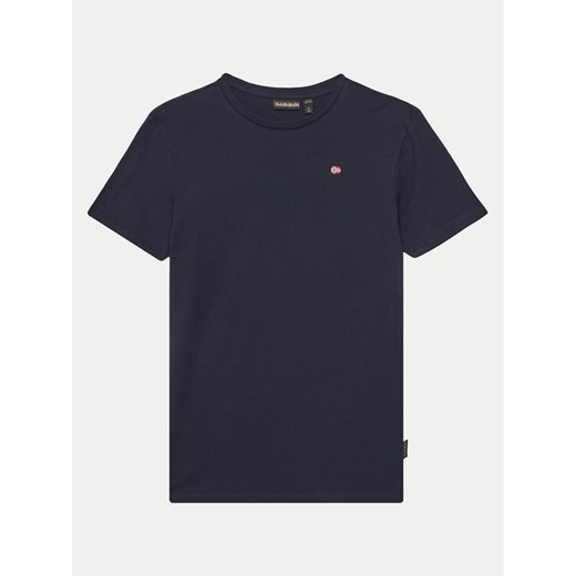 Napapijri T-Shirt Salis SS 2 NP0A4GEH1761 D Granatowy Regular Fit ze sklepu MODIVO w kategorii T-shirty chłopięce - zdjęcie 182663313