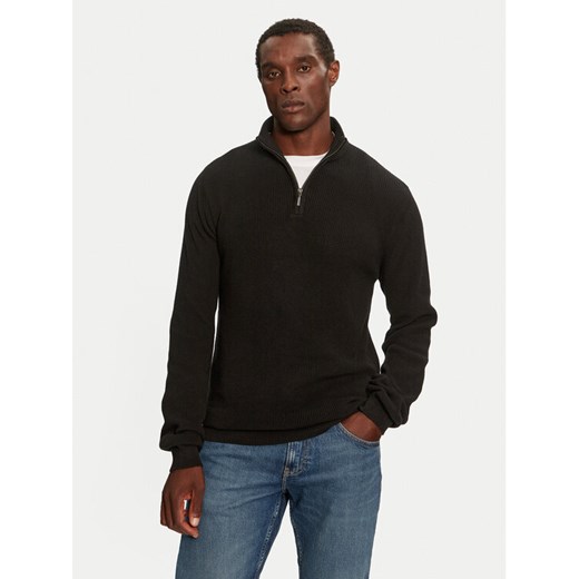 Brave Soul Sweter MK-610HASTINGS Czarny Regular Fit ze sklepu MODIVO w kategorii Swetry męskie - zdjęcie 182663320