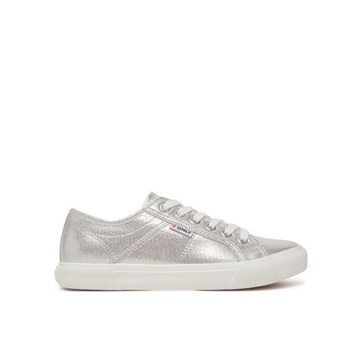 ONLY Shoes Tenisówki Nicola 15318574 Srebrny Only Shoes 38 MODIVO