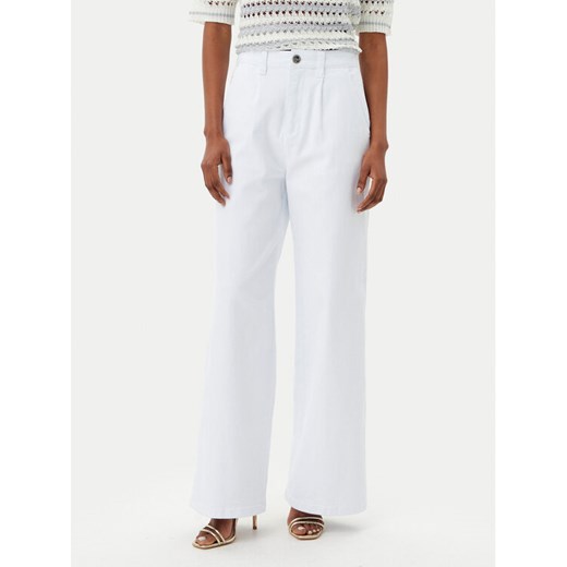 ARTIGLI Jeansy ADDE002323 Biały Relaxed Fit ze sklepu MODIVO w kategorii Jeansy damskie - zdjęcie 182663401