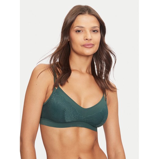 Chantelle Biustonosz braletka Soft Stretch C11GQ9 Zielony ze sklepu MODIVO w kategorii Biustonosze - zdjęcie 182663422