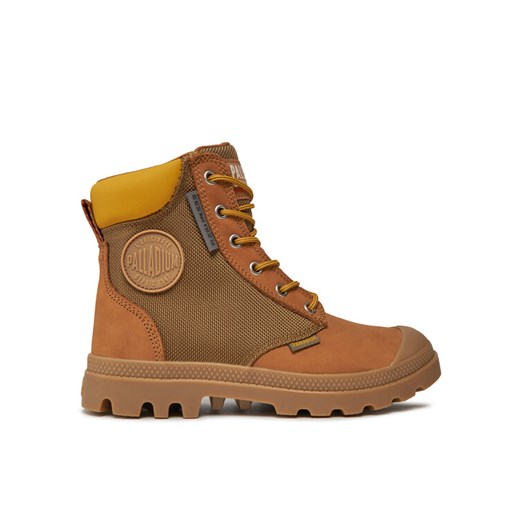 Palladium Trapery Pampa Sc Wpn U-S 77235-203-M Brązowy ze sklepu MODIVO w kategorii Workery damskie - zdjęcie 182663431