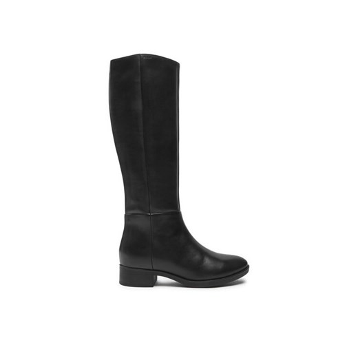 Geox Oficerki D Felicity D D84G1D 00043 C9999 Czarny ze sklepu MODIVO w kategorii Kozaki damskie - zdjęcie 182663443