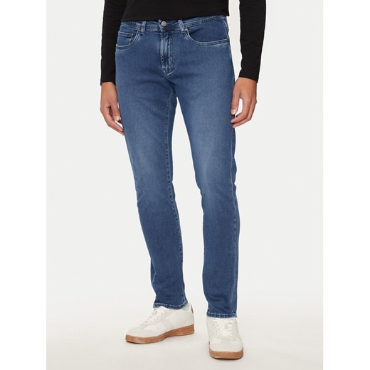 Liu Jo Jeansy QF4075 D4945 Granatowy Slim Fit ze sklepu MODIVO w kategorii Jeansy męskie - zdjęcie 182663451