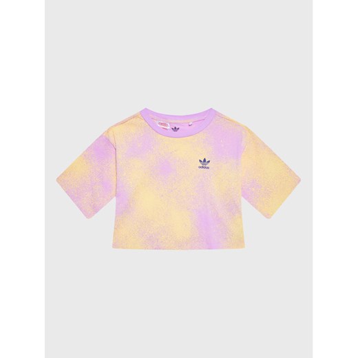 adidas T-Shirt Graphic HK2930 Kolorowy Relaxed Fit ze sklepu MODIVO w kategorii Bluzki dziewczęce - zdjęcie 182663511