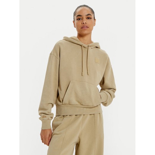 Lacoste Bluza SF2673 Beżowy Oversize ze sklepu MODIVO w kategorii Bluzy damskie - zdjęcie 182663514