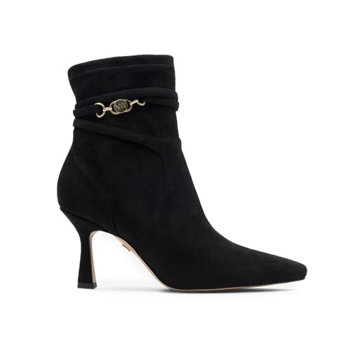 Nine West Botki LUBENA ZL23003CC Czarny ze sklepu MODIVO w kategorii Botki - zdjęcie 182663590