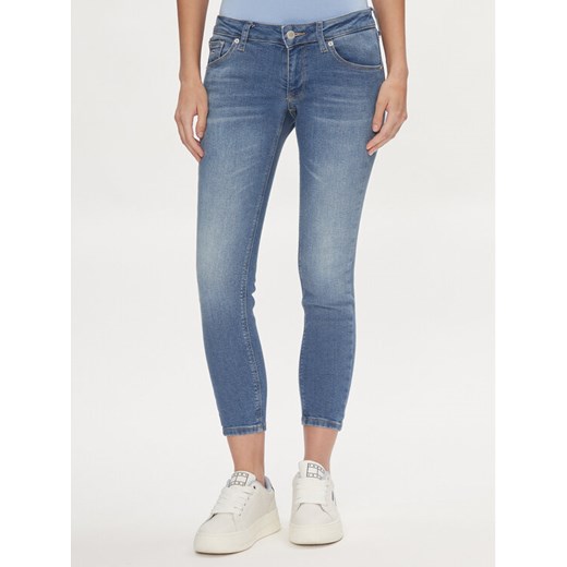 Tommy Jeans Jeansy Scarlett DW0DW18316 Niebieski Skinny Fit ze sklepu MODIVO w kategorii Jeansy damskie - zdjęcie 182663693