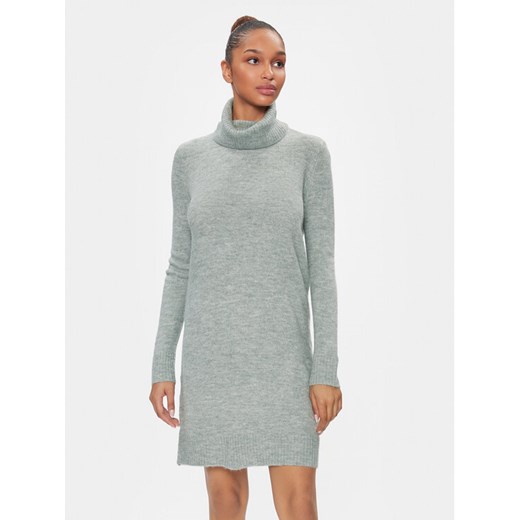 JDY Sukienka dzianinowa 15265240 Niebieski Regular Fit ze sklepu MODIVO w kategorii Sukienki - zdjęcie 182663702
