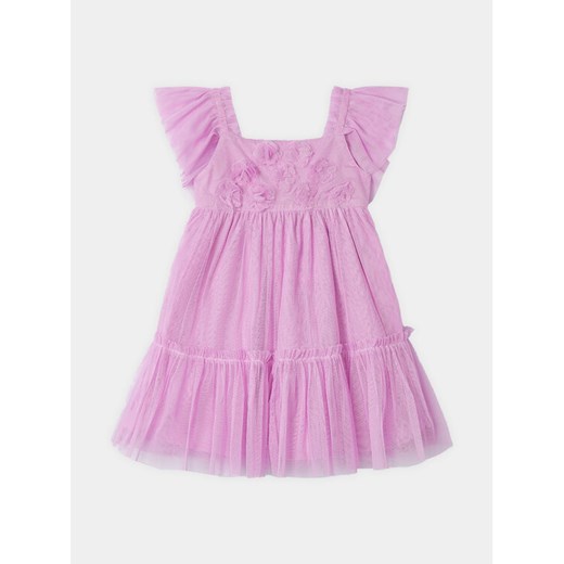 Mayoral Sukienka elegancka 3929 Różowy Regular Fit ze sklepu MODIVO w kategorii Sukienki dziewczęce - zdjęcie 182663731