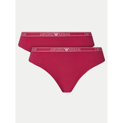 Emporio Armani Underwear Komplet 2 par fig brazylijskich 164752 4F223 02275 Różowy ze sklepu MODIVO w kategorii Majtki damskie - zdjęcie 182663824