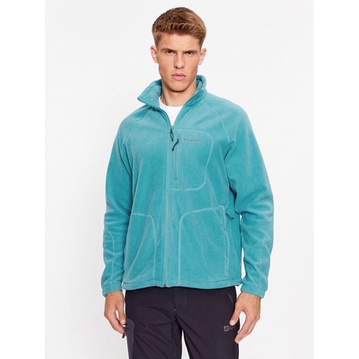 Columbia Polar Fast Trek™ II Full Zip Fleece Niebieski Regular Fit ze sklepu MODIVO w kategorii Bluzy męskie - zdjęcie 182663942