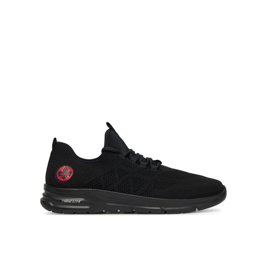 Rieker Sneakersy B7376-00 Czarny Rieker 46 MODIVO