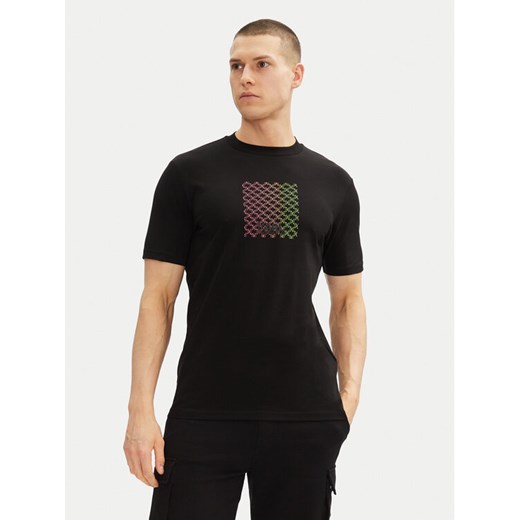KARL LAGERFELD T-Shirt 755404 552235 Czarny Regular Fit ze sklepu MODIVO w kategorii T-shirty męskie - zdjęcie 182664082