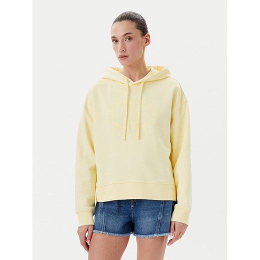 TWINSET Bluza 251TP2480 Żółty Regular Fit ze sklepu MODIVO w kategorii Bluzy damskie - zdjęcie 182664090