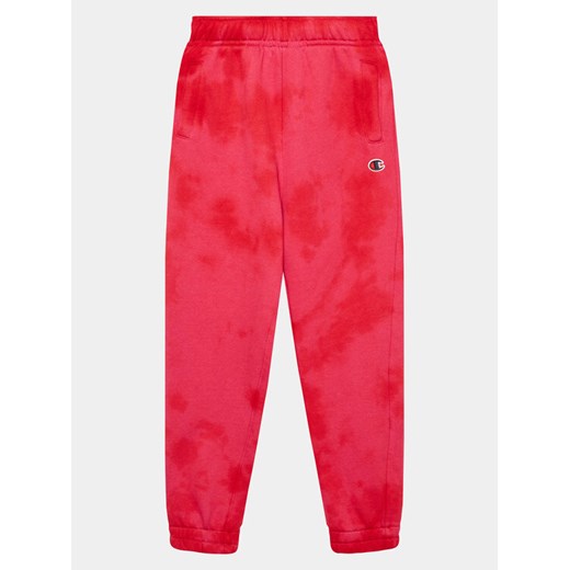 Champion Spodnie dresowe 404636 Różowy Regular Fit ze sklepu MODIVO w kategorii Spodnie dziewczęce - zdjęcie 182664114