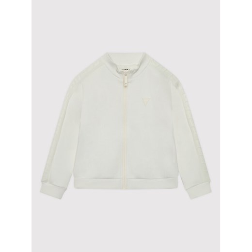 Guess Bluza J2YQ25 FL03S Biały Regular Fit ze sklepu MODIVO w kategorii Bluzy dziewczęce - zdjęcie 182664174