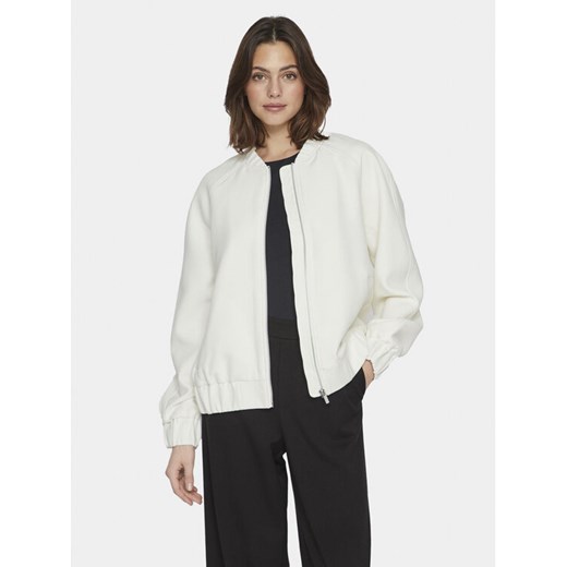 Vila Kurtka bomber Lyra 14088154 Écru Regular Fit ze sklepu MODIVO w kategorii Kurtki damskie - zdjęcie 182664194