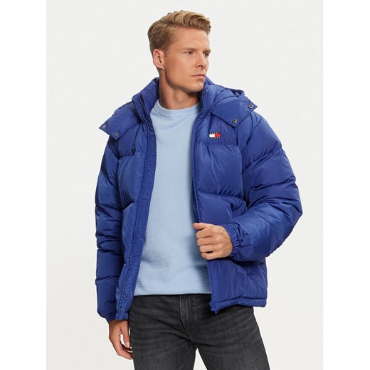Tommy Jeans Kurtka puchowa Alaska DM0DM19537 Niebieski Loose Fit ze sklepu MODIVO w kategorii Kurtki męskie - zdjęcie 182664232