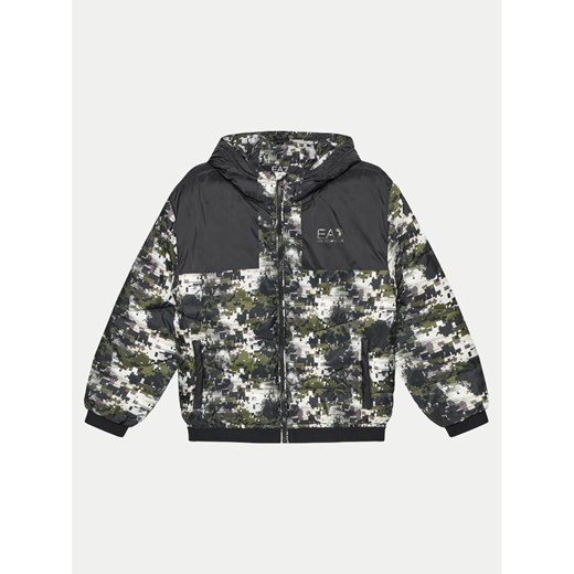 EA7 Emporio Armani Kurtka zimowa 6DBB10 BN9FZ 2202 Czarny Regular Fit ze sklepu MODIVO w kategorii Kurtki chłopięce - zdjęcie 182664311