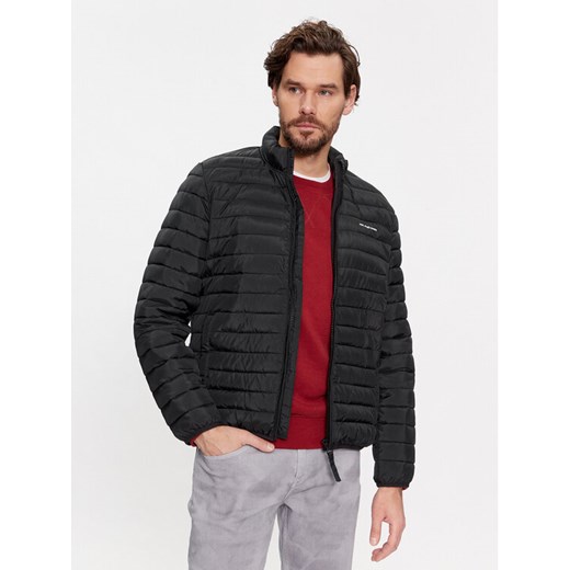 Pepe Jeans Kurtka przejściowa Henry PM402780 Czarny Regular Fit ze sklepu MODIVO w kategorii Kurtki męskie - zdjęcie 182664331