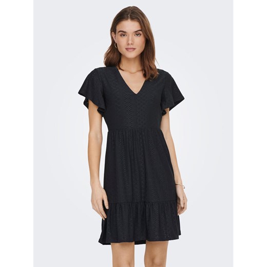 ONLY Sukienka codzienna 15289687 Granatowy Regular Fit ze sklepu MODIVO w kategorii Sukienki - zdjęcie 182664334