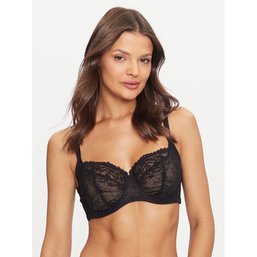 Emporio Armani Underwear Biustonosz z fiszbiną 164069 4R206 00020 Czarny ze sklepu MODIVO w kategorii Biustonosze - zdjęcie 182664350