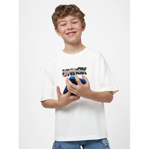 Mayoral T-Shirt 6042 Biały Regular Fit ze sklepu MODIVO w kategorii T-shirty chłopięce - zdjęcie 182664354