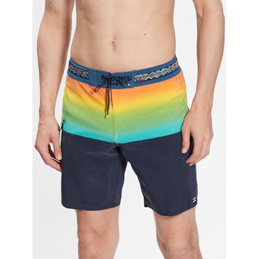 Billabong Szorty kąpielowe Fifty Pro ABYBS00388 Kolorowy Regular Fit ze sklepu MODIVO w kategorii Kąpielówki - zdjęcie 182664360