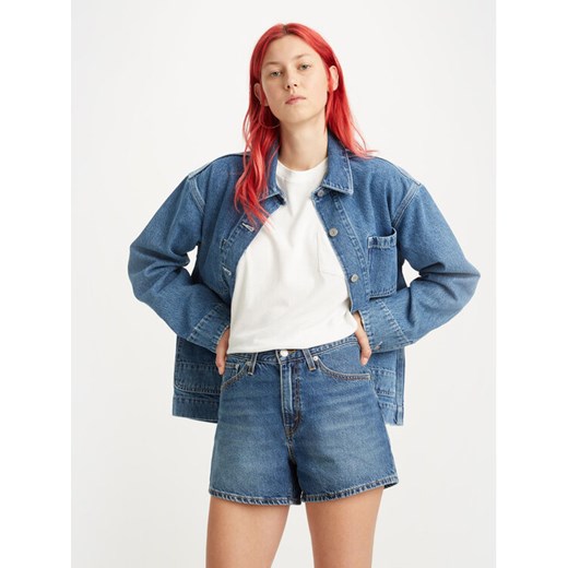 Levi's® Szorty jeansowe 80'S A46950003 Niebieski Loose Fit ze sklepu MODIVO w kategorii Szorty - zdjęcie 182664474