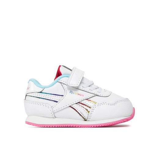 Reebok Sneakersy Royal Cl Jog 3.0 1V IE4163 Biały ze sklepu MODIVO w kategorii Buty sportowe dziecięce - zdjęcie 182664580