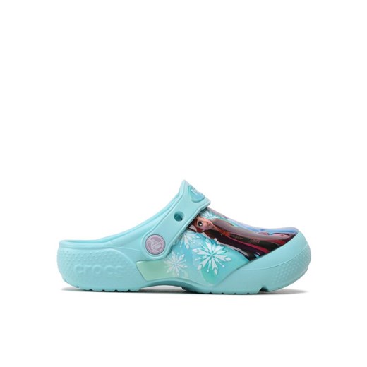 Crocs Klapki FROZEN Fldisneyfrozenllclog K 207465 Niebieski ze sklepu MODIVO w kategorii Klapki dziecięce - zdjęcie 182664594