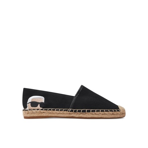 KARL LAGERFELD Espadryle KL80111N Czarny ze sklepu MODIVO w kategorii Espadryle damskie - zdjęcie 182664623
