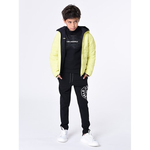 Karl Lagerfeld Kids Kurtka przejściowa Z26105 M Żółty Regular Fit 4Y MODIVO