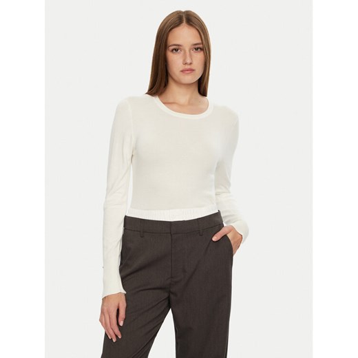 Brave Soul Sweter LK-248HOLLYIVR Écru Regular Fit ze sklepu MODIVO w kategorii Swetry damskie - zdjęcie 182664852