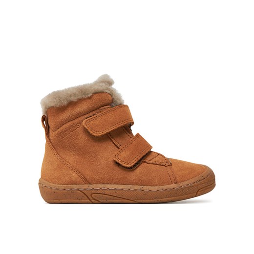 Froddo Kozaki Minni Suede G2110141-2 S Brązowy ze sklepu MODIVO w kategorii Buty zimowe dziecięce - zdjęcie 182665084
