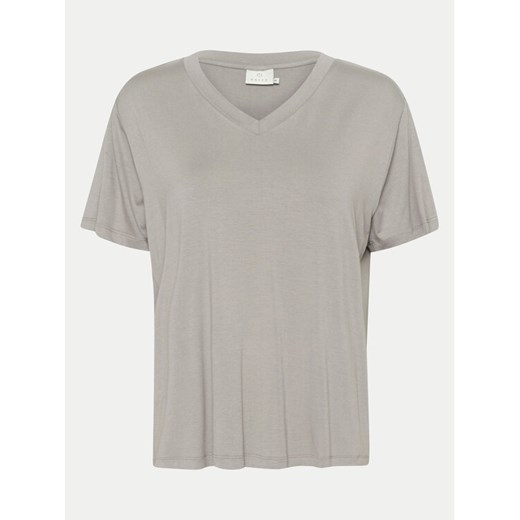 Kaffe T-Shirt Frida 10508581 Szary Regular Fit ze sklepu MODIVO w kategorii Bluzki damskie - zdjęcie 182665163