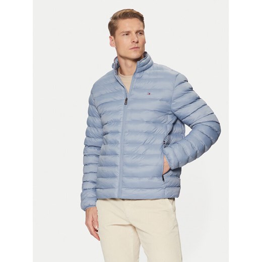 Tommy Hilfiger Kurtka przejściowa MW0MW37634 Niebieski Regular Fit ze sklepu MODIVO w kategorii Kurtki męskie - zdjęcie 182665301