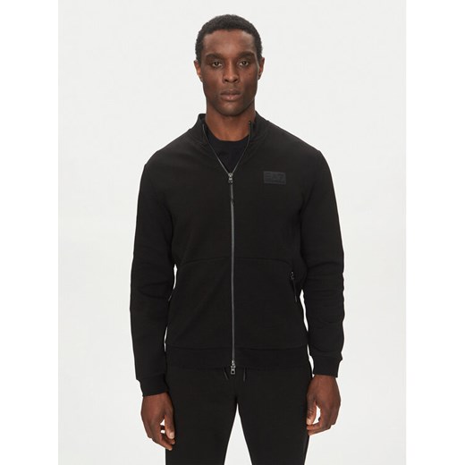 EA7 Emporio Armani Bluza 7M000093 AF12116 UC001 Czarny Regular Fit ze sklepu MODIVO w kategorii Bluzy męskie - zdjęcie 182665380