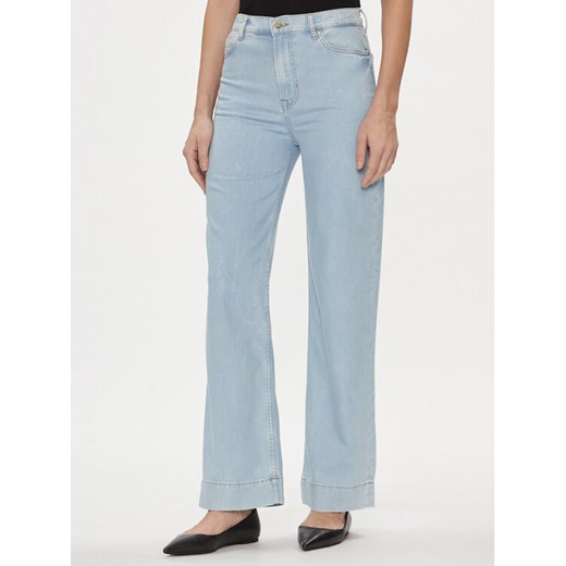 Boss Jeansy Marlene Hr 3.0 50512564 Niebieski Regular Fit ze sklepu MODIVO w kategorii Jeansy damskie - zdjęcie 182665450