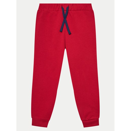 United Colors Of Benetton Spodnie dresowe 3J70GF010 Czerwony Regular Fit United Colors Of Benetton 82 MODIVO